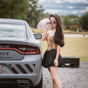 Sporty remake style Tan Off-Shoulder Women's Top